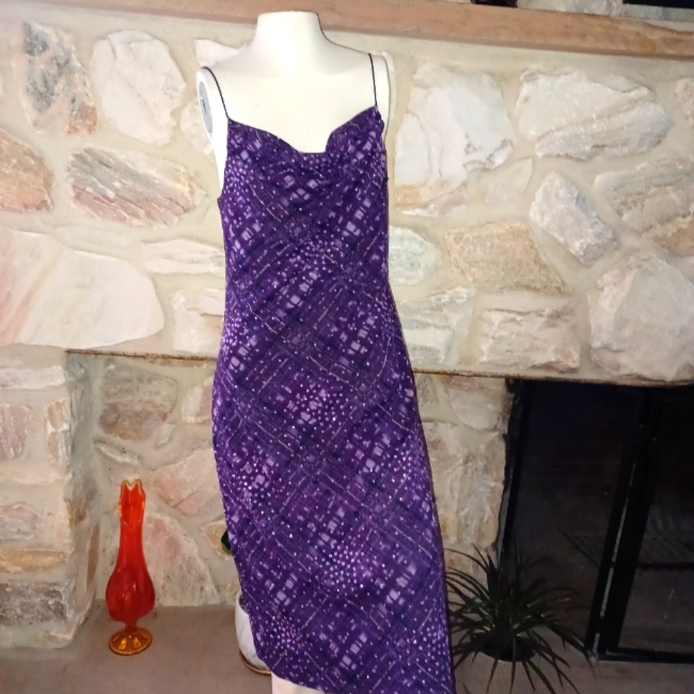 Purple dress